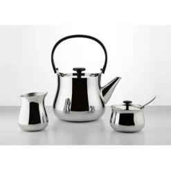 Alessi Cha Theepot en Waterketel NF01, 0,9L RVS