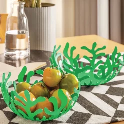 Alessi Mediterraneo Fruitschaal, 25cm groen
