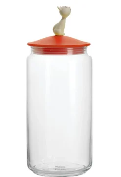 Alessi MiòJar Voorraadpot AMMI22, 1,5L rood/oranje