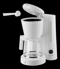 Alessi Plissé Filterkoffiemachine, 1,5L grijs