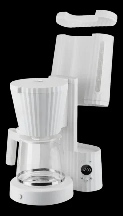 Alessi Plissé Filterkoffiemachine, 1,5L grijs