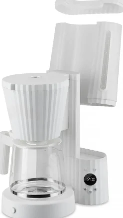 Alessi Plissé Filterkoffiemachine, 1,5L zwart