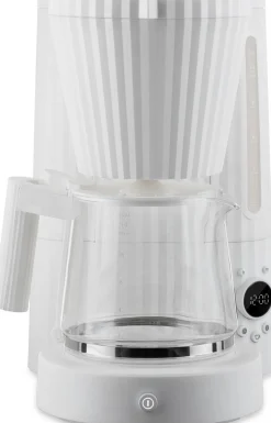 Alessi Plissé Filterkoffiemachine, 1,5L wit