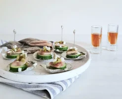 Anovi Tapasprikkers Schelp, 4 stuks