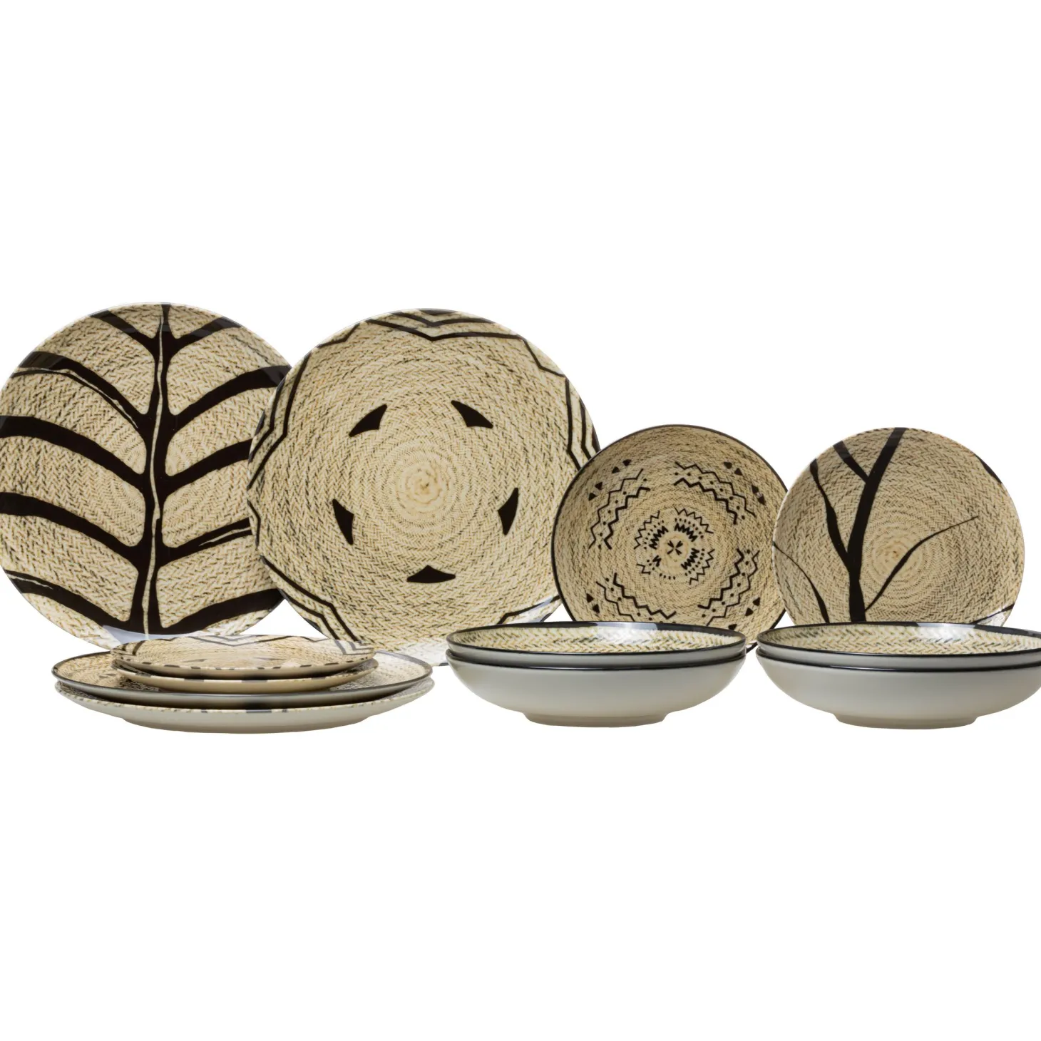Arthur Krupp Tribal Mood Serviesset, 12-delig