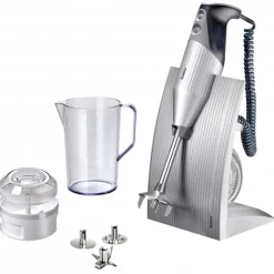 Bamix SwissLine M200 staafmixer, zilver