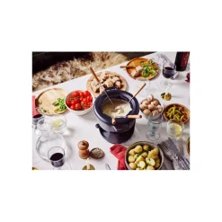 Beka / Alva Nori Fondueset, 2L gietijzer