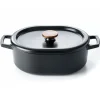 Beka Nori Braadpan Ovaal, 31cm zwart