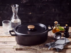 Beka Nori Braadpan Ovaal, 31cm zwart
