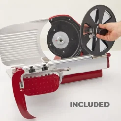 Berkel Home Line Plus 250 Snijmachine, 25cm rood