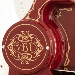Berkel Volano B3 Flower Flywheel Snijmachine met Onderstel, 30cm rood