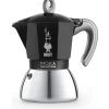 Bialetti New Moka Inductie Percolator, 4-kops zwart