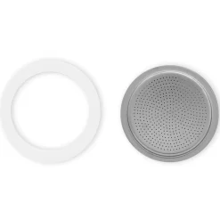 Bialetti Percolator Onderhoudsset Silicone/RVS, 6-kops