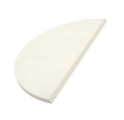 Big Green Egg Half Moon Baking Stone EGGspander Medium
