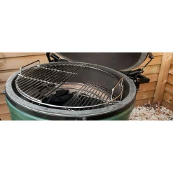 Big Green Egg Half Moon RVS Grillrooster EGGspander Large