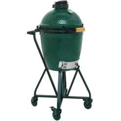 Big Green Egg Medium Houtskoolbarbecue met IntEGGrated Nest, Handler en Hoes