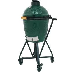 Big Green Egg Medium Houtskoolbarbecue met IntEGGrated Nest, Handler en Hoes
