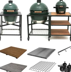 Big Green Egg Modular Nest System Inzetplank RVS Rooster