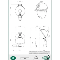 Big Green Egg Small Houtskoolbarbecue