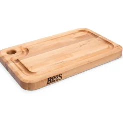 Boos Blocks Prestige Snijplank met Sapgeul, 40,5x25x3,2cm esdoornhout