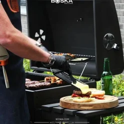 Boska Cheese Barbeclette voor BBQ, zwart