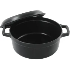 Braadpan Gietijzer, 28cm zwart