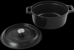 Braadpan Gietijzer, 28cm zwart