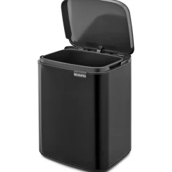 Brabantia Bo Afvalemmer, 7L mat zwart