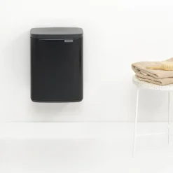 Brabantia Bo Afvalemmer, 7L mat zwart