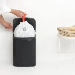 Brabantia Bo Afvalemmer, 7L mat zwart