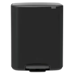 Brabantia Bo Pedaalemmer, 60L mat zwart