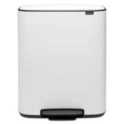 Brabantia Bo Pedaalemmer, 60L wit