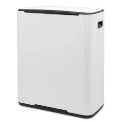 Brabantia Bo Pedaalemmer, 2 x 30L wit