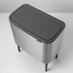 Brabantia Bo Touch Bin Afvalemmer, 36L RVS