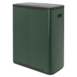 Brabantia Bo Touch Bin Afvalemmer, 2x30L groen