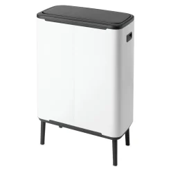 Brabantia Bo Touch Bin Hi Afvalemmer, 60L wit