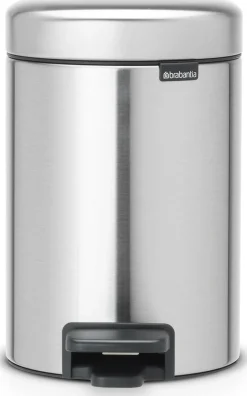 Brabantia NewIcon Pedaalemmer, 3L matt steel