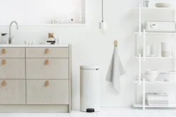 Brabantia NewIcon Pedaalemmer, 30L wit