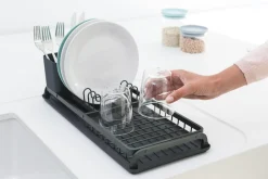 Brabantia SinkSide Afdruiprek Compact, 46x20cm dark grey