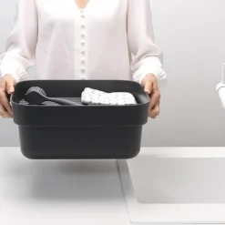 Brabantia SinkSide Afwasbak met Droogrek, dark grey