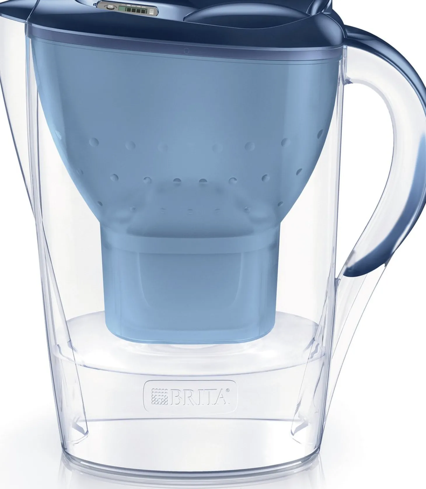 BRITA Marella Waterfilterkan XL met 1 Filterpatroon, 3,5L blauw