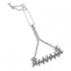 Brushtech Spiral Wide Faced BBQ Borstel B306C, 30,5cm