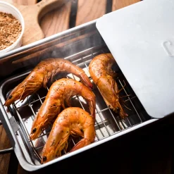 Camerons Smoker Rookoven, 32x28cm RVS