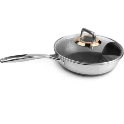 Carl Mertens Royal Series Hapjespan met Glasdeksel, 28cm