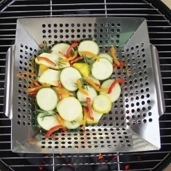 Charcoal Companion Grill Wok Topper CC3513, 21x21cm RVS