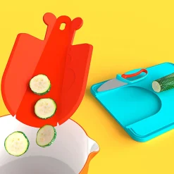 Chefclub Kids Kindersnijplank, 39,5x24,5cm 3-delig