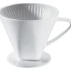 Cilio Koffie Opzetfilter, maat 6 keramiek