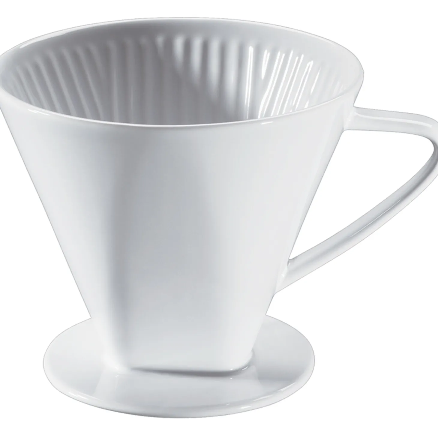 Cilio Koffie Opzetfilter, maat 6 keramiek