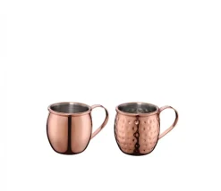 Cilio Moscow Mule Shotglas, koper 0,06L 2 stuks