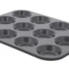 De Buyer Mini Tartelette- en Quichevorm 4711.12, 12-vaks